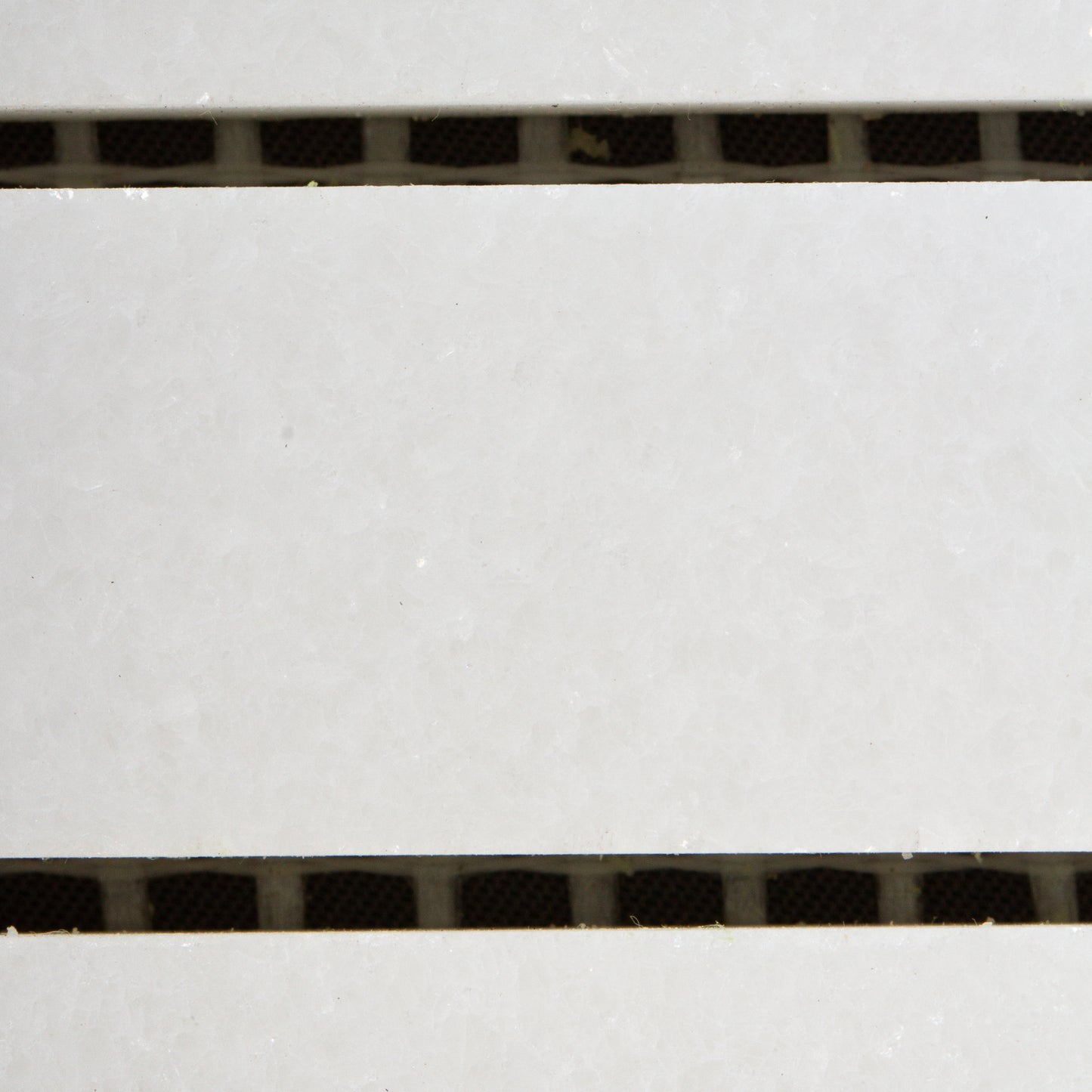 Thassos Mosaic Stacked Honed 3/4" X 6"