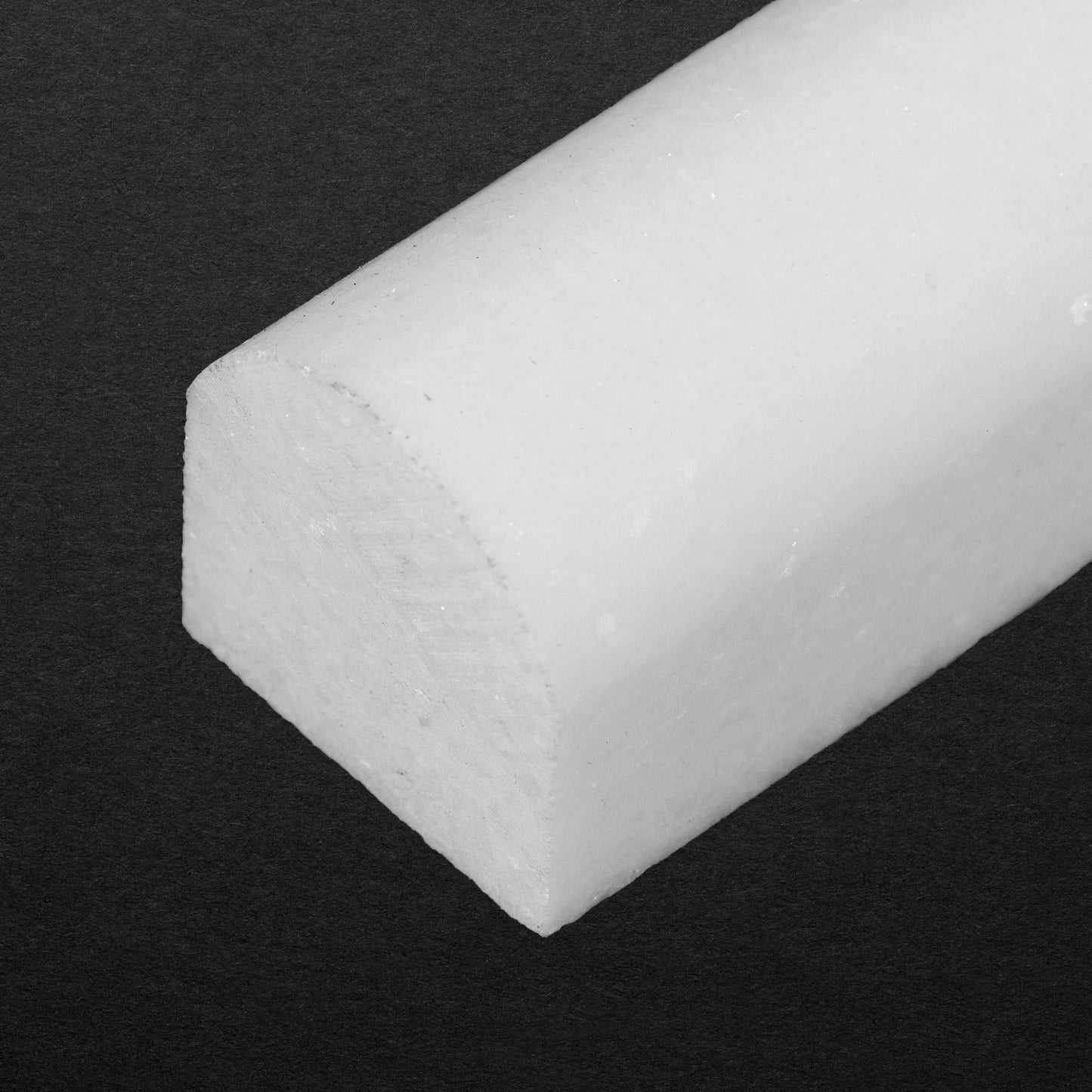 Thassos Bullnose Trim Honed 3/4"X 12"