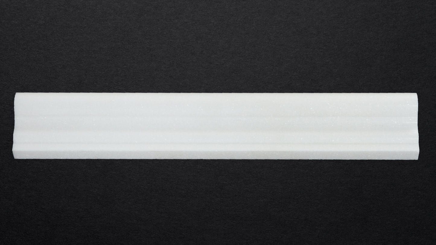 Thassos Regency Trim Polished 2" x 12"