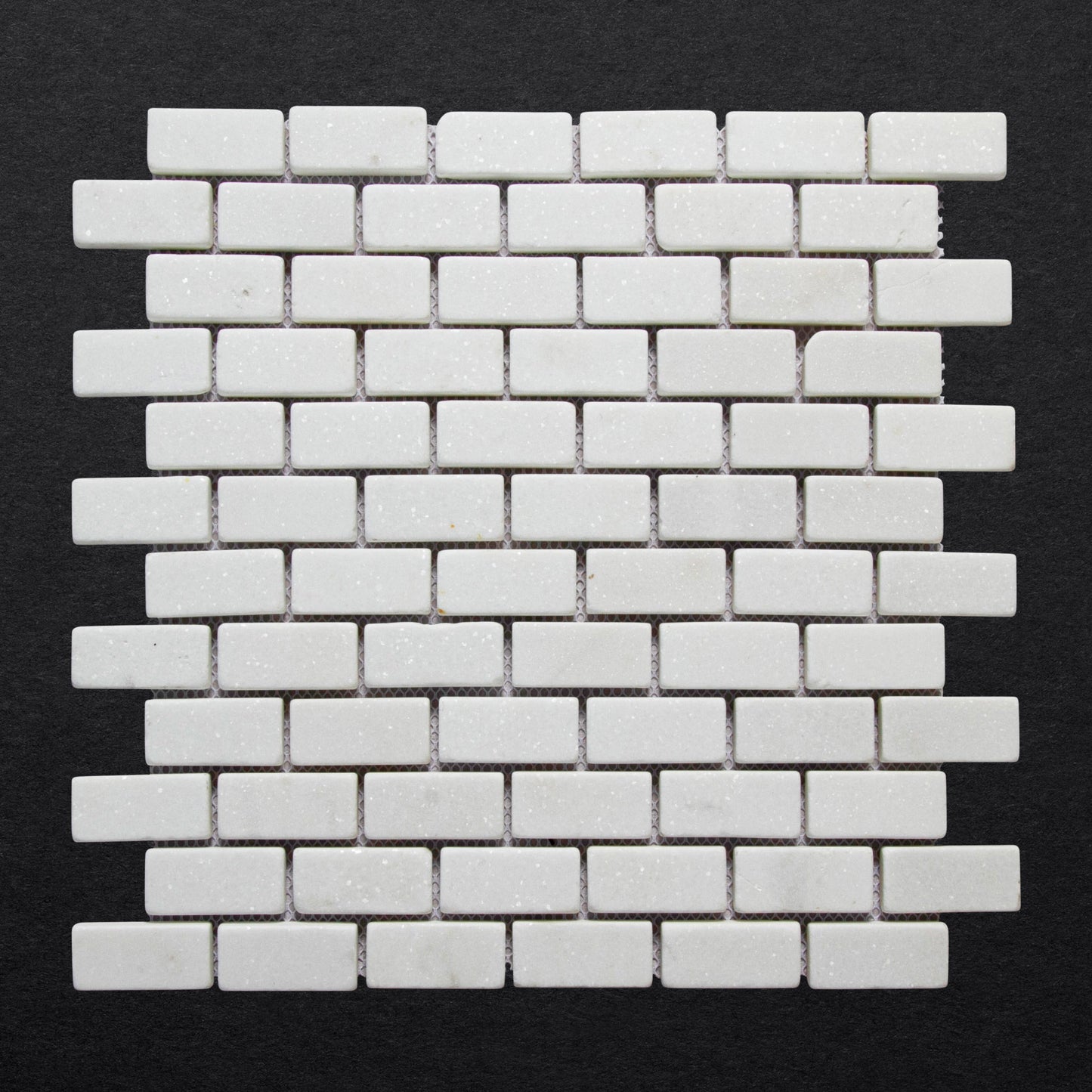 Thassos Mosaic Tumbled 1"X2"