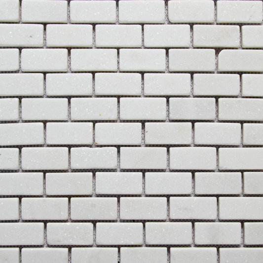 Thassos Mosaic Tumbled 1"X2"