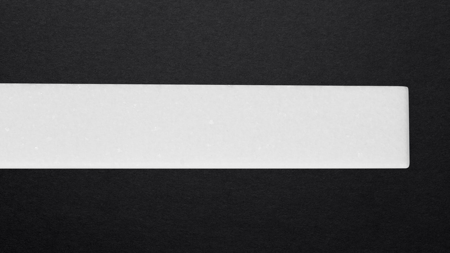 Thassos Crown Molding Flat Honed 2"X12"