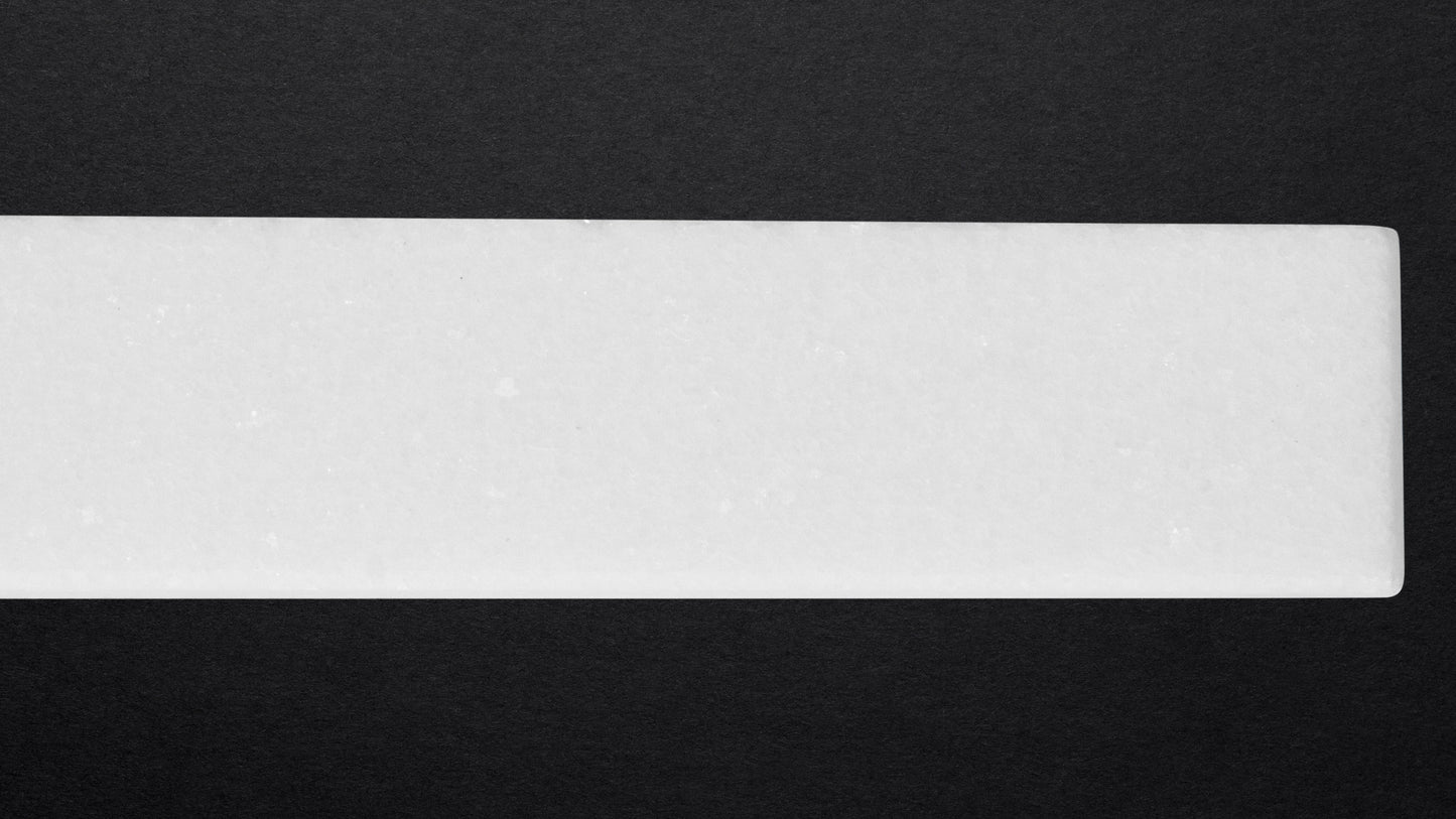 Thassos Crown Molding Flat Honed 2"X12"