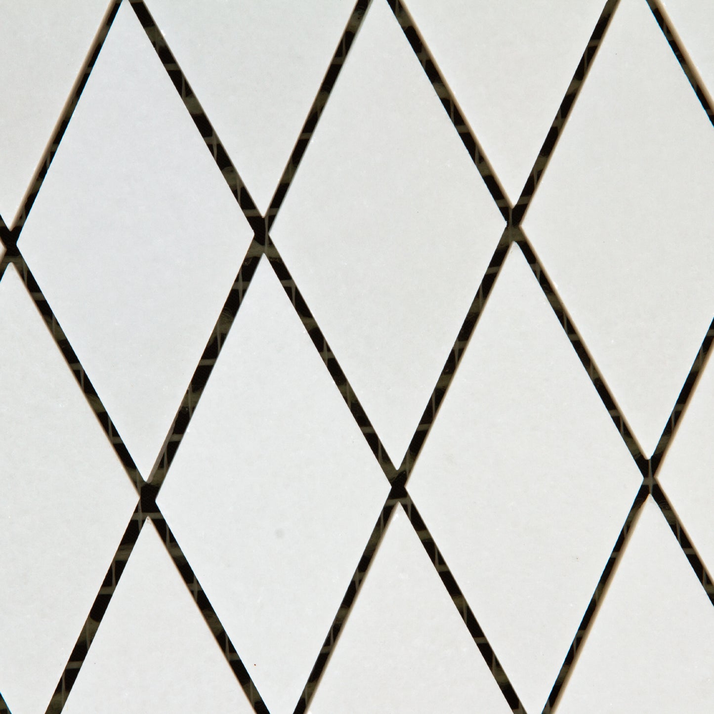 Diamond Thassos Mosaic Polished 1 1/4" x 2 1/8"