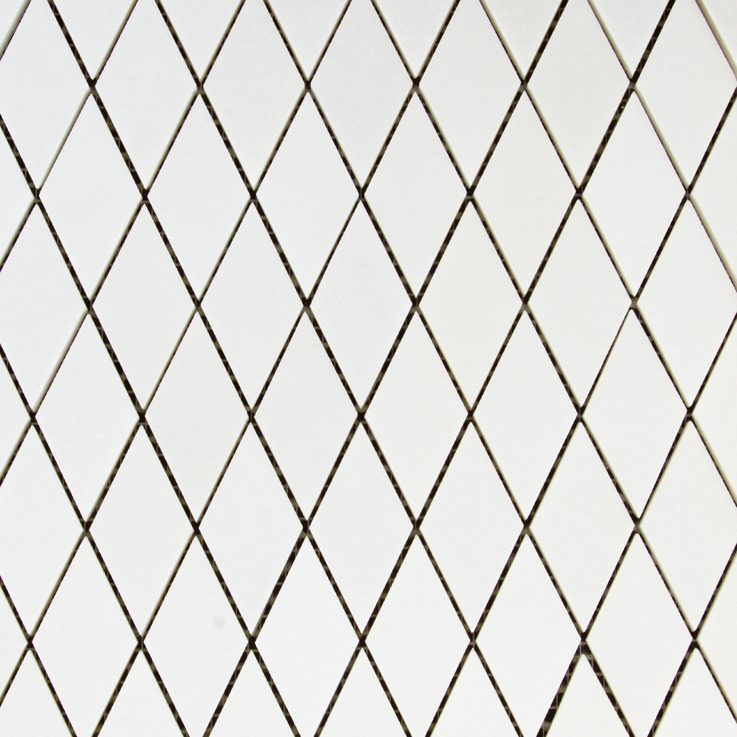 Diamond Thassos Mosaic Polished 1 1/4" x 2 1/8"