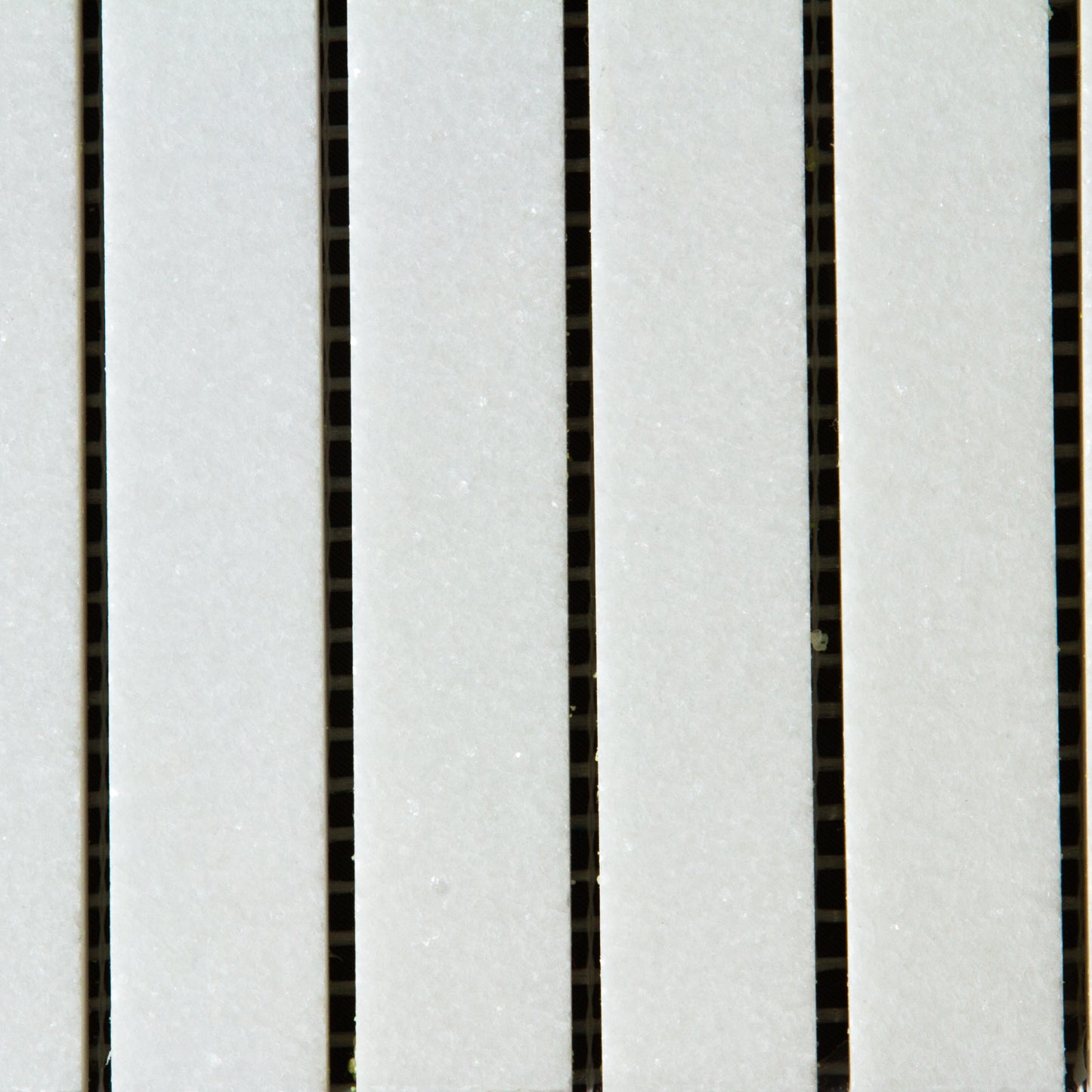 Thassos Mosaic Stacked Polished 3/4" X 6"