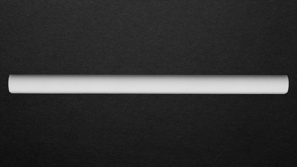 Thassos Bullnose Trim Honed 3/4"X 12"