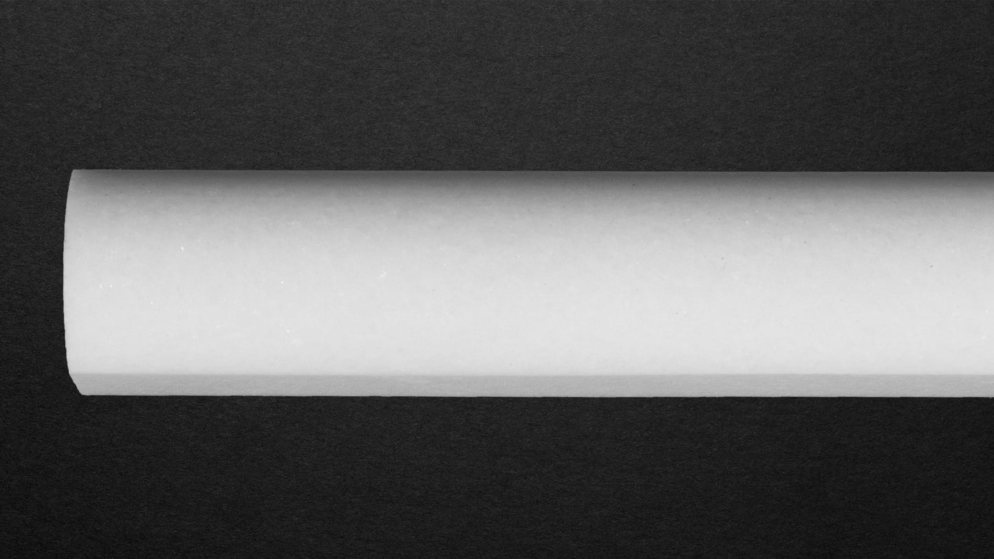 Thassos Bullnose Trim Polished 3/4" X 12" $14.95 / Each