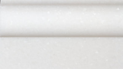 Thassos Base Molding Honed 4 3/4" x 12"