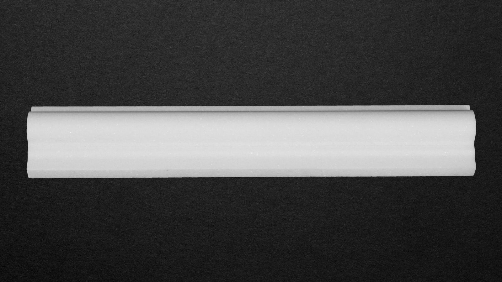 Thassos Crown Molding Ogee Polished 2" X 12"