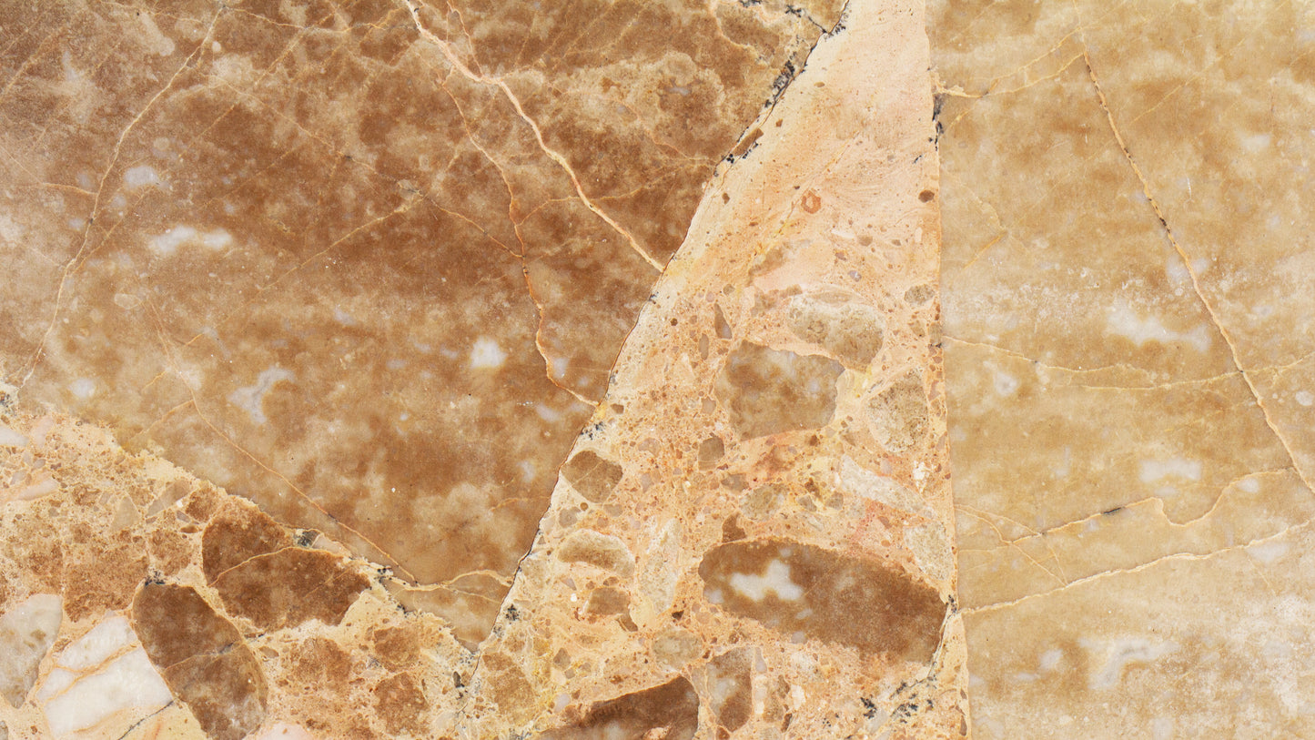 DT434 - Karnazeika Breccia Slab Polished - 3CM - 96" x 51"