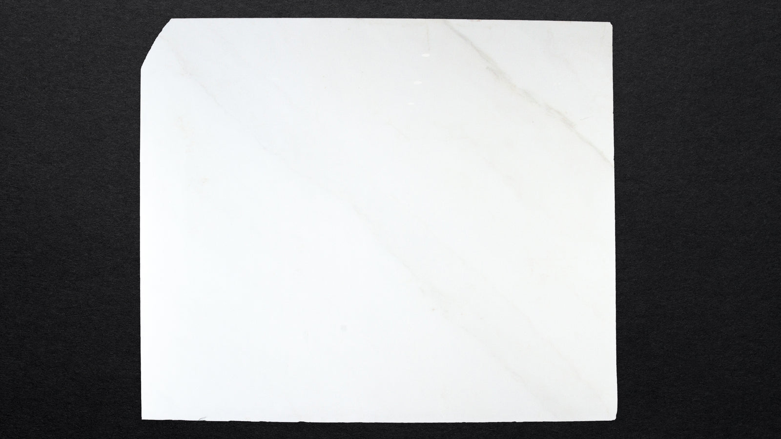 DT85547 - Thassos Slab Striato - 2CM - 80" x 57"