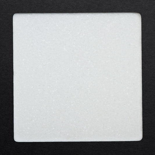 4" X 4" Thassos Tile Select Polished & Tumbled