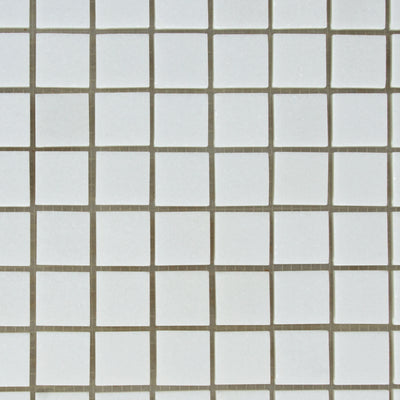 Thassos Mosaic Polished and Tumbled 2" X 2"