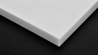 Thassos white marble window sill, surface detail